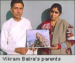 Vikram Batra's parents