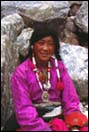 A Tibetan woman