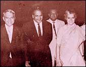 Click for a bigger image. S P Godrej with Indira Gandhi.