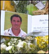 Ben Hollioake's funeral service