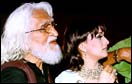 M F Husain and Madhuri Dixit