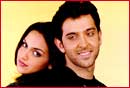 Esha Deol and Hrithik Roshan