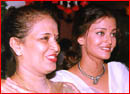 Aishwarya with mama Rai
