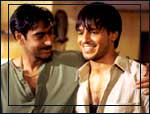 Ajay Devgan and Vivek Oberoi in Company