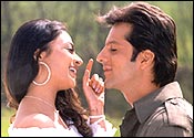 Fardeen Khan and Richa Pallod