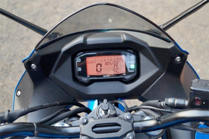 Suzuki deals gixxer meter