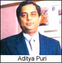 Aditya Puri, managing director, HDFC Bank