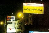 Dot-com hoardings change the Bombay skyline