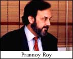 NDTV's Prannoy Roy