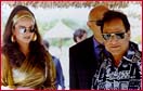 Rekha and Saawan Kumar on the sets of Mother