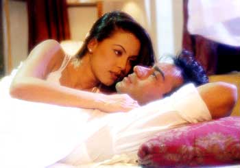 Mahima Chaudhury and Ajay Devgan