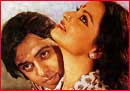 Rekha and Vinod Mehra in Ghar