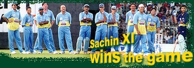 Sachin XI wins the game