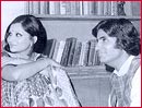 Sharmila Tagore and Amitabh Bachchan