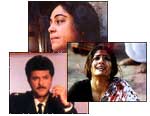 (clockwise from left) Anil Kapoor, Kiron Kher, Raveena Tandon