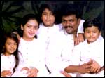 A happy family: Keerthana, Seeta, Partypan, Abhi and Rorky