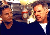 Liam Neeson and Harrison Ford in K-19: The Widowmaker