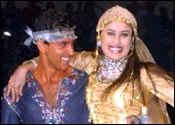 Hrithik Roshan and Kareena Kapoor