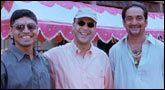 Sanjay Jha, Vidhu Vinod Chopra and Mahesh Manjrekar