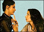 Smita Patil and Shabana Azmi