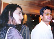 Mana and Suniel Shetty