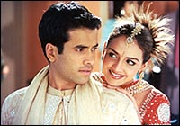 Tusshar, Esha in Kucch Toh Hai