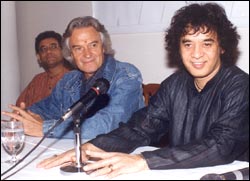 Taufiq Qureshi, John McLaughlin and Zakir Hussain