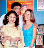 Anant Balani with Divya Dutta and Perizaad Zorabian