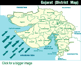 Gujarat Map