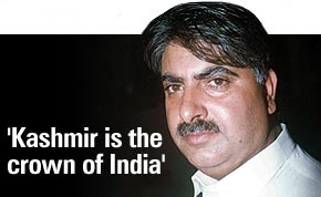 'Kashmir is the crown of India'