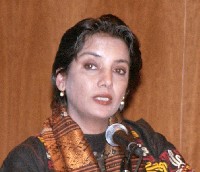 Shabana Azmi at the Asia Society in New York