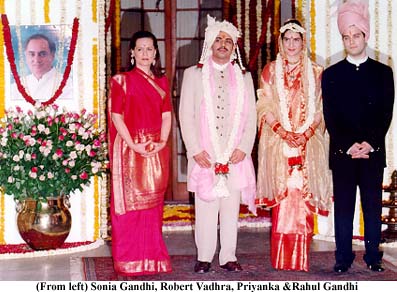 Rediff On The NeT: Promila Kalhan on Priyanka Gandhi's wedding