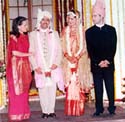 Sonia Gandhi, Priyanka, Robert Vadra and Rahul Gandhi