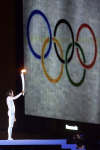 Aboriginal sprinter and final Olympic torchbearer Cathy Freeman