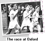 The race at Oxford