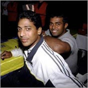 Mahesh Bhupathi and Leander Paes
