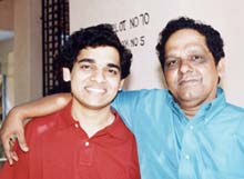 The prodigy with his father