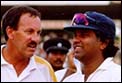 Bruce Yardley with Arjuna Ranatunga