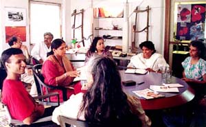 The volunteer's meeting