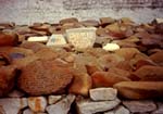 Prayers enscribed on stone