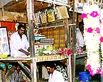 Flowers for sale at Sri Krishna