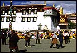 Bird's eye view of Jokhang temple